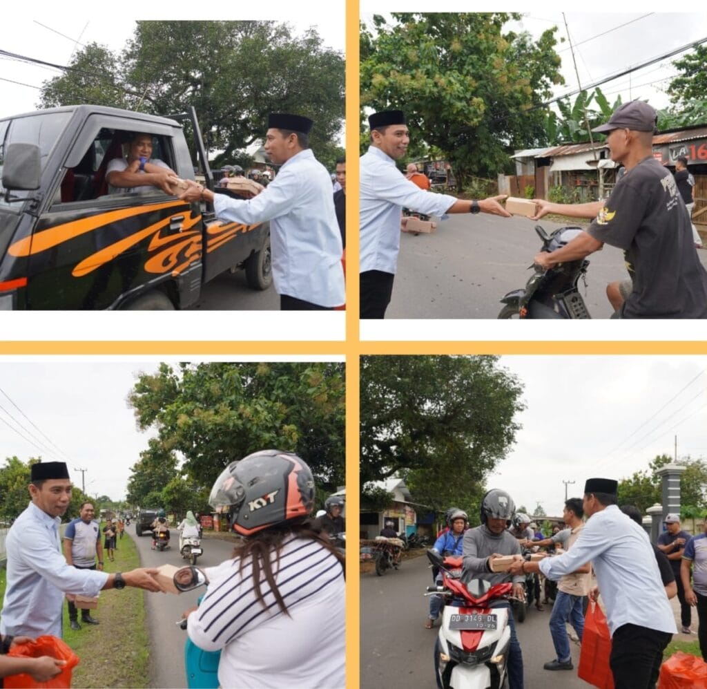 Lapas Kelas IIB Maros Berbagi Takjil, Wujud Kepedulian di Bulan Ramadhan