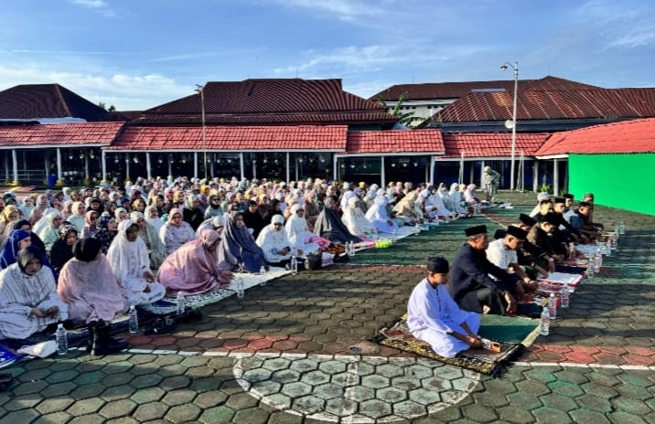Momentum Idul Fitri, LPP Sungguminasa Gelar Sholat Ied
