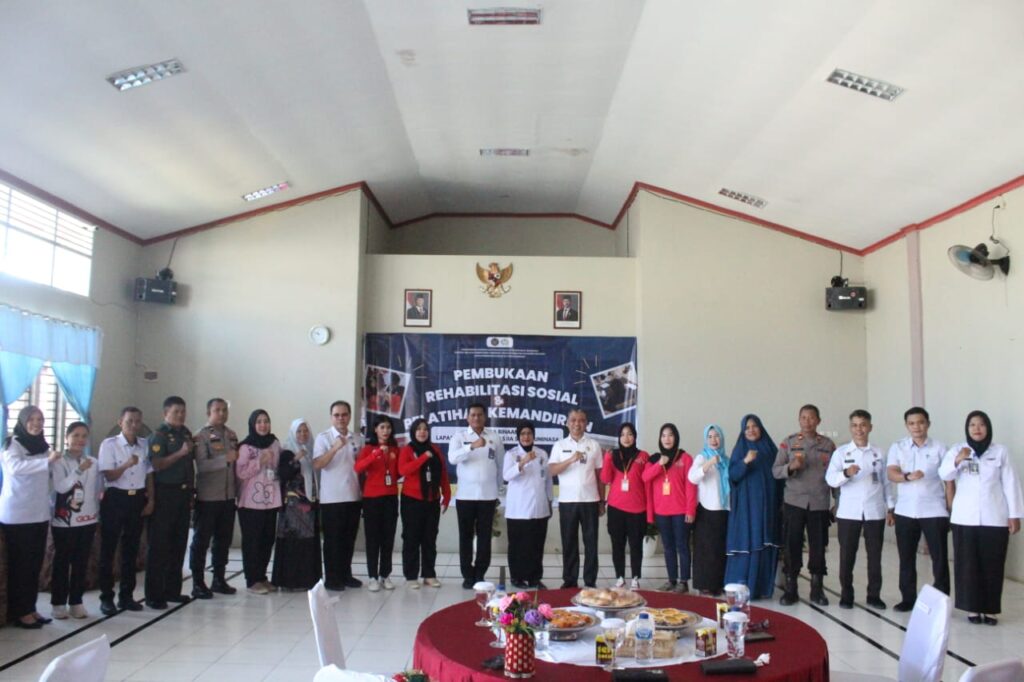 Dorong Pemulihan Dan Asah Keterampilan Warga Binaan, LPP Sungguminasa Gelar Pembukaan Rehabilitasi Sosial dan Pelatihan Kemandirian