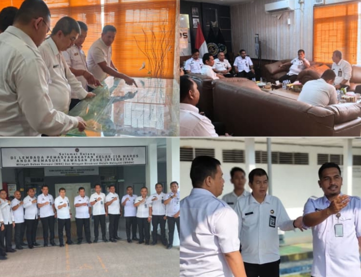 Tim Ditjenpas Kunjungi Lapas Maros, Dorong Penguatan Pembinaan dan Profesionalisme Petugas