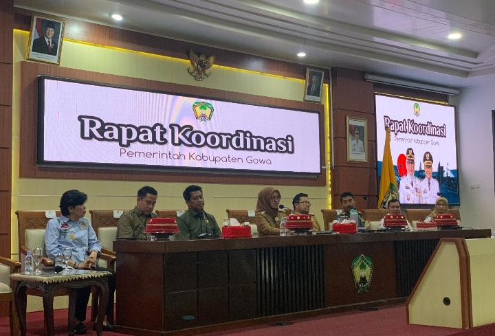 Siap Sukseskan HUT RI ke-80, Kepala Lapas Perempuan Sungguminasa Hadiri Rapat Koordinasi Bersama Bupati Gowa