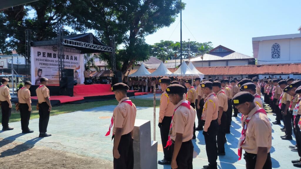 Lapas Maros Ikuti Perkemahan Satya Dharma Bhakti Pemasyarakatan Tingkat Kanwil Ditjenpas Sulsel