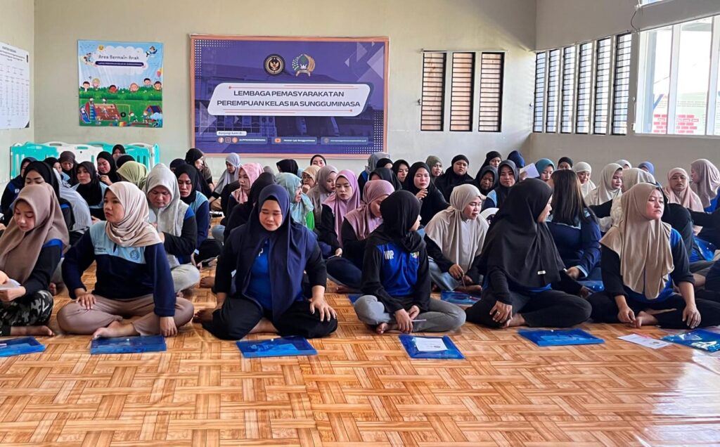 Pulih, Tumbuh, dan Berubah: 80 Warga Binaan Ikuti Program Rehabilitasi di Lapas Perempuan Sungguminasa