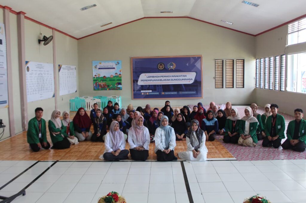 Mahasiswa UIN Alauddin Makassar Perkuat Mental dan Literasi Hukum Warga Binaan Lapas Perempuan Sungguminasa