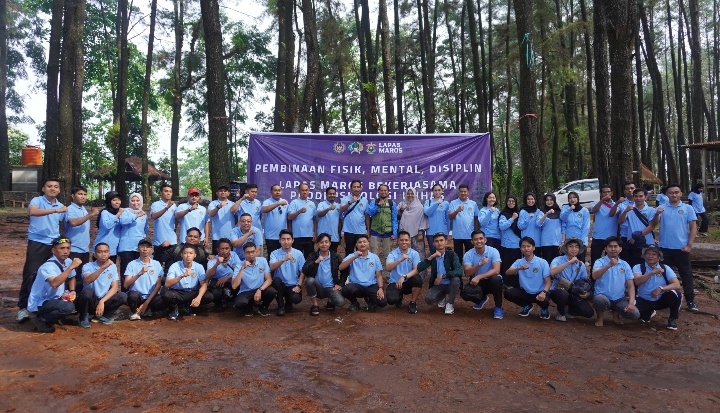 Kolaborasi Lapas Maros dan Unhas Wujudkan Pembinaan Fisik, Mental, dan Disiplin Petugas yang Tangguh