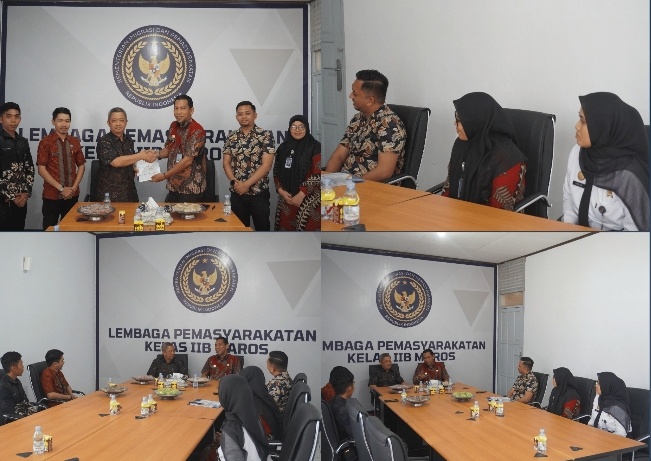 Kesepakatan Bersama Lapas Maros dengan Ikatan Konselor Adiksi Indonesia Sulawesi Selatan