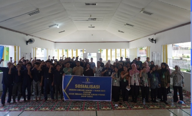 Giat Sosialisasi KUHP Baru di Lapas Maros, Dorong Pembinaan yang Lebih Berbasis Pemahaman Hukum