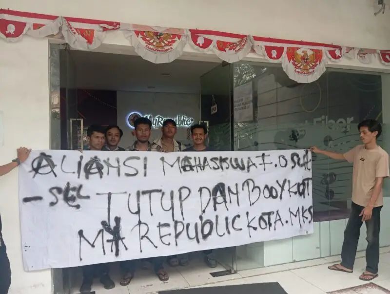 Aliansi Mahasiswa Makassar Serukan Boikot, Desak Audit Total Aktivitas My Republic