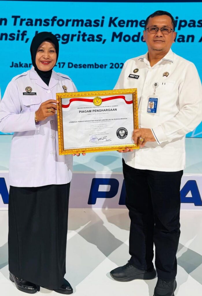 Torehkan Prestasi Nasional, Lapas Perempuan Sungguminasa Raih Predikat Wilayah Bebas Korupsi Tahun 2025