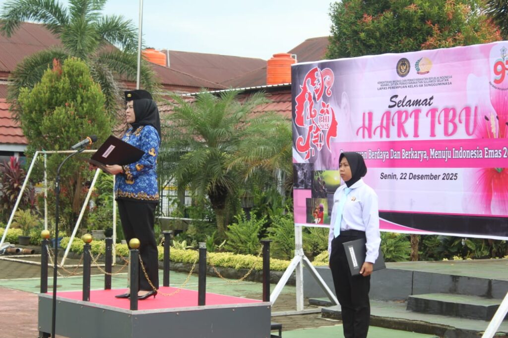 Peringatan Ke-97 Hari Ibu 2025, Lapas Perempuan Sungguminasa Teguhkan Peran Perempuan Berdaya