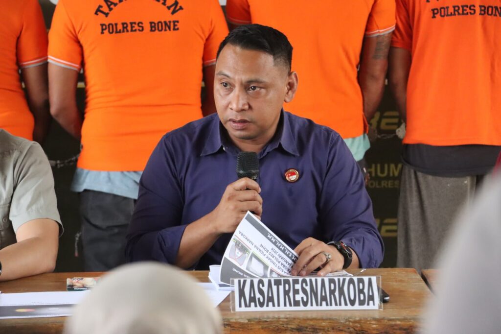 Kasat Narkoba Polres Bone Bantah Dugaan Suap Dalam Penanganan Kasus Narkoba