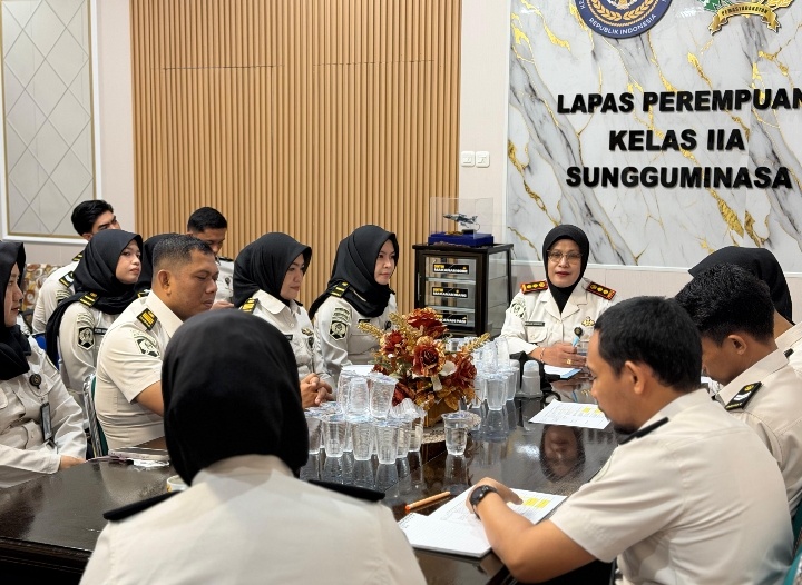 Gerak Cepat Pertahankan WBK, Tim ZI Lapas Perempuan Sungguminasa Perkuat Strategi dan Komitmen