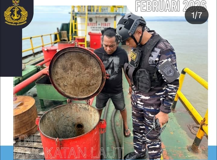 TAJUK: Ketika TNI AL Gagalkan Distribusi BBM Ilegal di Makassar