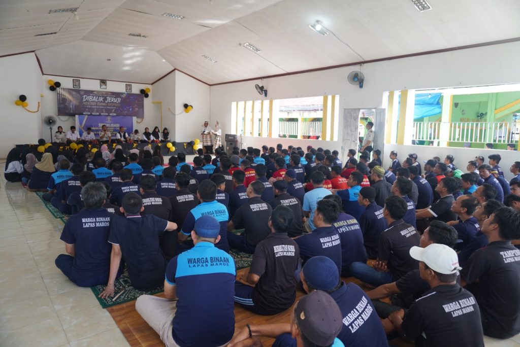 Penyuluhan Hukum di Lapas Kelas IIB Maros Tingkatkan Pemahaman Warga Binaan dan Petugas
