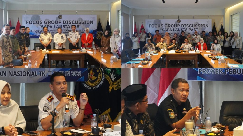 Lapas Maros Dorong Pelayanan Terintegrasi bagi Warga Binaan Lansia melalui FGD SAPA LANSIA PAS