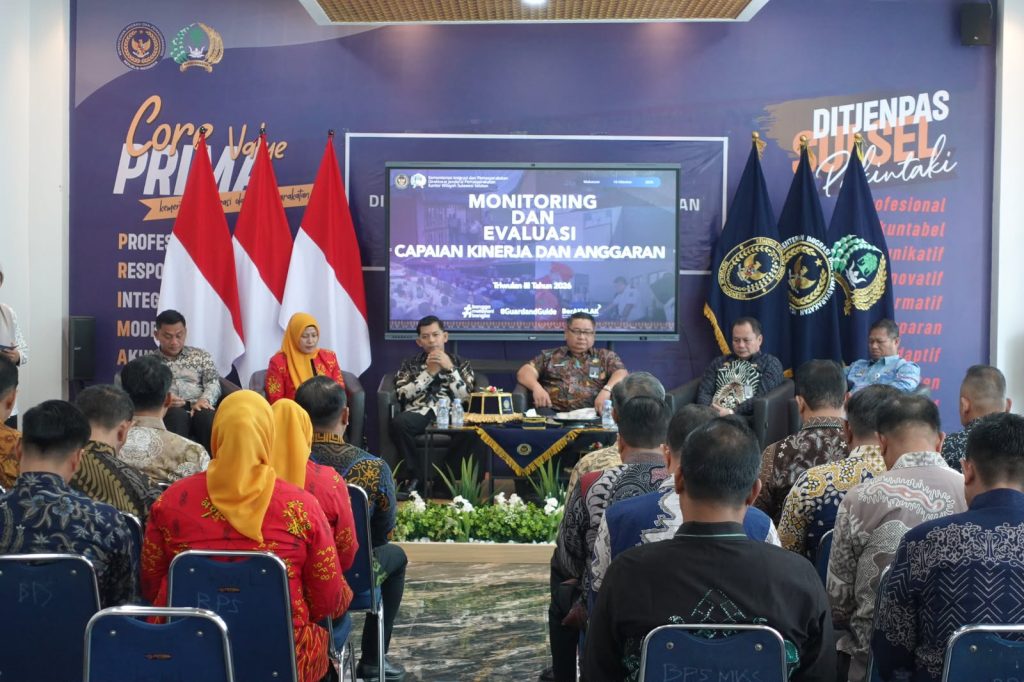 Lapas Perempuan Sungguminasa Ikuti Monitoring dan Evaluasi Capaian Kinerja dan Anggaran Triwulan III Tahun 2026