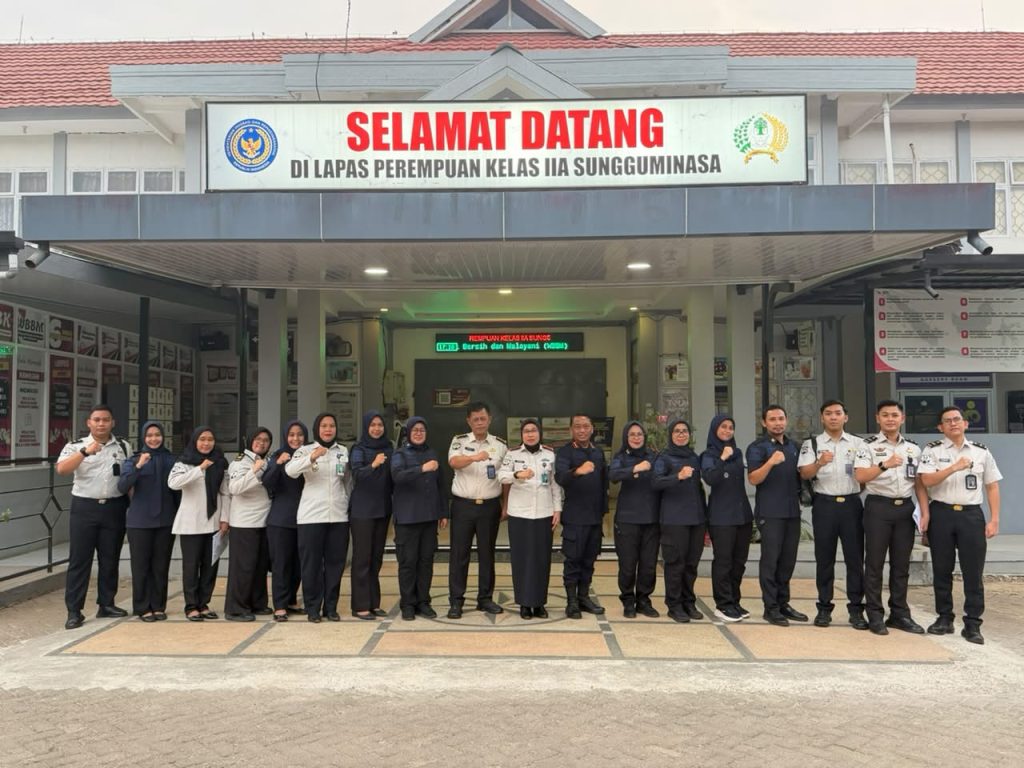 Pengamanan Diperiksa, Inovasi Pembinaan Unjuk Potensi ! Tim Monev Direktorat Pamintel Sambangi LPP Sungguminasa