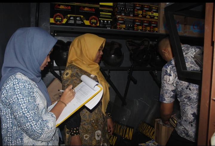 Pastikan Keamanan Tetap Prima, Jajaran Kamtib Lapas Perempuan Sungguminasa Laksanakan Pengecekan Rutin Sarpras
