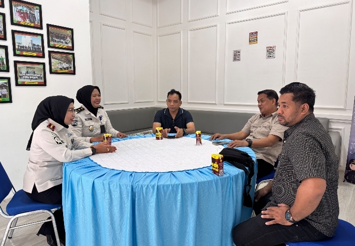 Lapas Perempuan Sungguminasa Terima Sambang & Koordinasi Kasat Narkoba Polresta Gowa, Perkuat Sinergi Pencegahan Narkoba